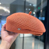 Women’s Pleated Paper Straw Beret by FitiqueFit