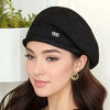 Women’s Soft Beanie Hat – Lightweight Stretchy Jacquard Knit Casual Cap by FitiqueFit