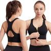 Women's sports bra front zipper design