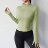 Womens Fleecing Full Zipper Sport Jacket With Thumb Hole