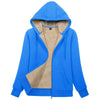 Sherpa-Lined Fleece Zip-Up Hoodie Jacket Women by FitiqueFit