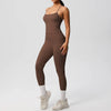 Women 2pcs Patchwork Sport Yoga Suit Training Tummy Tuck and Hip Lift