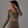 Women's Yoga Top Long Sleeves