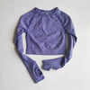 Seamless Yoga Crop Top for Women by FitiqueFit
