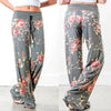 Plus Size Wide-Leg Drawstring Lounge Pants Casual Comfort by FitiqueFit