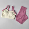 ZenFlex 2PC Women's Yoga Set: Bra & Leggings Duo