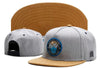 Skull Hand Snapback Hat – Flat Bill Adjustable Baseball Cap by FitiqueFit