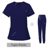 Multicolor Medical Surgery Scrub Set