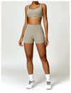 2 PCS Yoga Set Gym Clothes Sportswear Workout Tracksuits Sports Bra Gym Leggings Wear Athletic