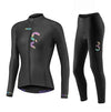 Women Cycling Jersey Long Sleeve Breathable Bicycle Sportswear