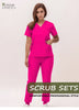 Nurse Uniforms V-neck Scrub Sets Surgical Workwear