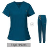 Multicolor Medical Surgery Scrub Set