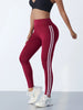 Women Striped Slim Leggings