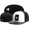 Skull Hand Snapback Hat – Flat Bill Adjustable Baseball Cap by FitiqueFit