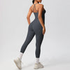 Women 2pcs Patchwork Sport Yoga Suit Training Tummy Tuck and Hip Lift