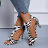 Leather High Heels Shoes by FitiqueFit
