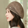 Women’s Soft Beanie Hat – Lightweight Stretchy Jacquard Knit Casual Cap by FitiqueFit