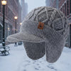Unisex Winter Hat – Plush Fur-Lined Earflap Beanie by FitiqueFit