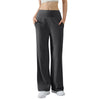 Women's Elastic Baggy High waist Yoga Pants Summer Sports Lifting Flared pants Loose Dance Leggings Solid sweatpants