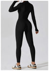 Yoga Jumpsuit Long Sleeved Zipper Rompers