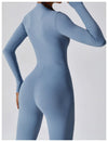 Yoga Jumpsuit Long Sleeved Zipper Rompers