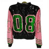 Alpha Kappa Alpha Sorority AKA 1908 Sequin Jacket by T-Shirt Crazed