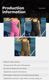 Seamless One-Piece Short Yoga Sportswear