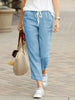 Cotton Y2K Wide Leg Pants – High Waist Streetwear Baggy Trousers by FitiqueFit