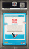 Graded 2023 Panini Donruss Tank Dell #21 Rated Rookies Portrait Rookie RC Football Card PSA 9 Mint