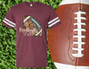 Football Y'all Graphic Tee by Anchored Grace Boutique