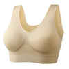 Sports Bra Push Up Wireless Plus Size