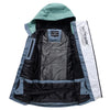 High Quality Men Women Snowboarding Suit Jacket and Bib Pants Winter Warm Waterproof Ski Outfit Mountain Snowsuit