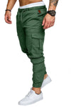 Mens Multi-pocket Cargo Pants Joggers