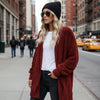 Double Fleece Plush Hooded Cardigan Jacket Women by FitiqueFit