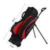 Large Capacity Golf Bag with Wheel and Ball Pack