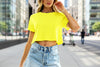 Y2K Harajuku White Crop Top by FitiqueFit