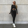 Women's T-shirts And Leggings Jogger 2 Pieces