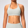 Women's Gym Solid Color Sports Bra