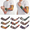 Seamless Outdoor Sunscreen Arm Sleeves UV Protection for Men Women