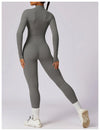 Yoga Jumpsuit Long Sleeved Zipper Rompers
