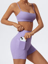 Women's Half Zipper Long Sleeve 2-Pc Activewear