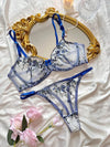 Ellolace Fairy Lingerie Beautiful Tulle Underwear Transparent Lace Exotic Sets See Through Delicate Bilizna Sexy Fancy Intimate