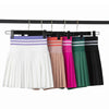 High-Waist Pleated Skort with Pockets for Active Women