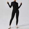 Yoga Jumpsuit Long Sleeved Zipper Rompers