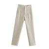 Women’s High Waist Slim Trousers by FitiqueFit