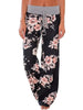 Plus Size Wide-Leg Drawstring Lounge Pants Casual Comfort by FitiqueFit