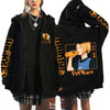🏐 Haikyuu!! Karasuno High School Zip-Up Hoodie – Unisex Anime Streetwear by FitiqueFit