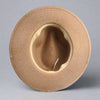Unisex Metal Letter Straw Panama Hat by FitiqueFit