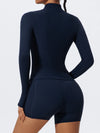 Women's Half Zipper Long Sleeve 2-Pc Activewear