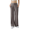 Women's Elastic Baggy High waist Yoga Pants Summer Sports Lifting Flared pants Loose Dance Leggings Solid sweatpants